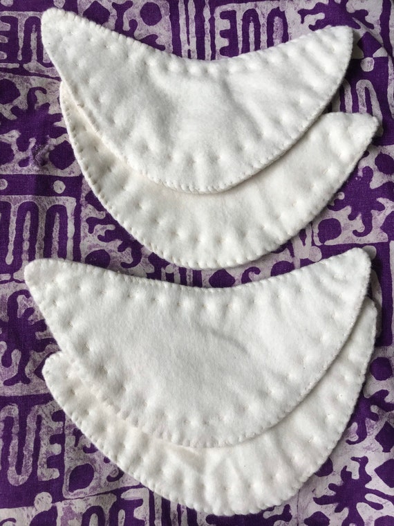 Breast Pads, 100% Organic Cotton Cloth Under the Breast Sweat Pads