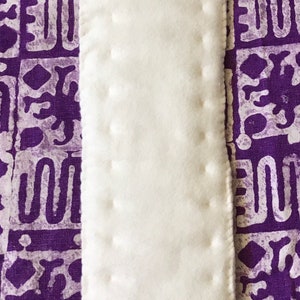 100% biologique, extra long, post-partum et serviette hygiénique pour la nuit, réutilisable