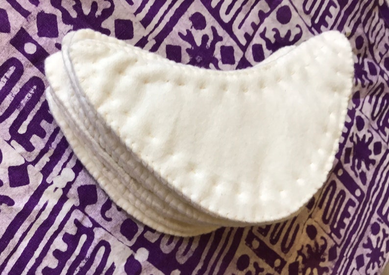 Breast Pads 100 Organic Cotton Cloth Under the Breast Sweat Etsy