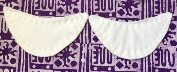Organic Cotton Under Breast Sweat Pads, Moisture Wicking, 2-Count