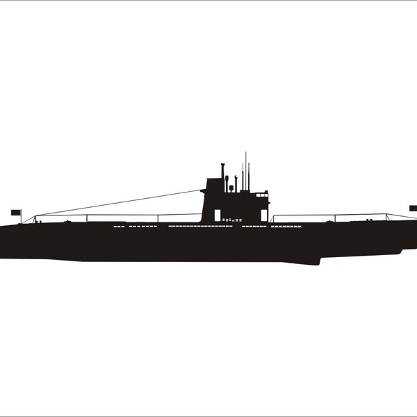 Navy Submarine Decal Etsy