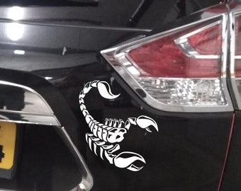 Scorpion Car Window Tattoo Decal