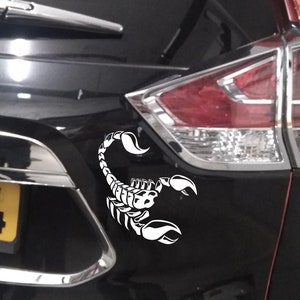 Scorpion Car Window Tattoo Decal image 1