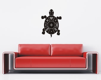 Lo Shu Magic Turtle Fenq Shui Ancient Diagram Wall Vinyl Decal