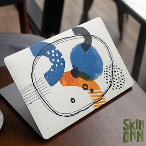 Abstract Artistic MacBook Skins - Premium Protective Vinyl Decal Cover for All MacBook Models