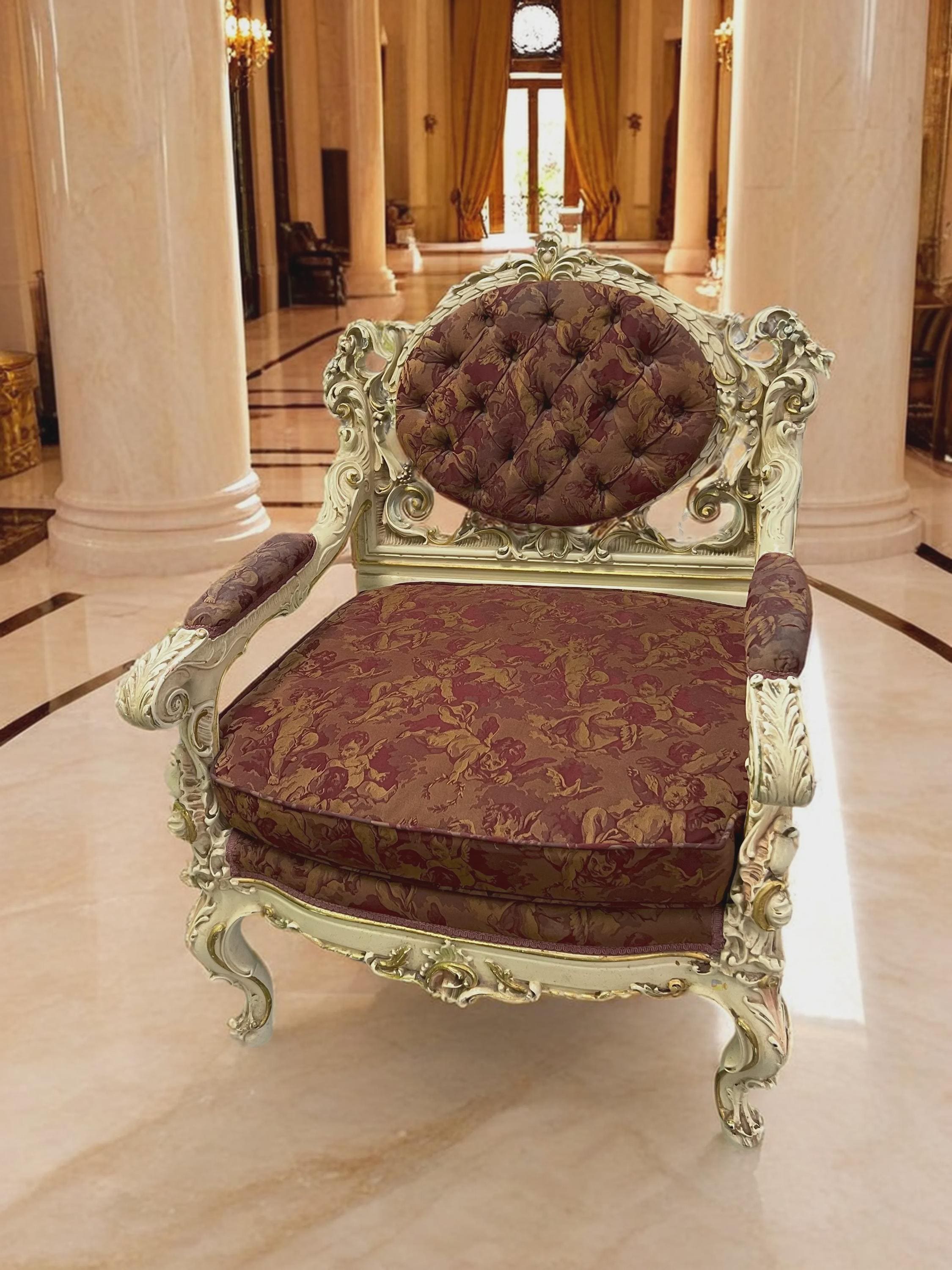 Stunning Vintage SILIK Chair Living Room Italy - Etsy
