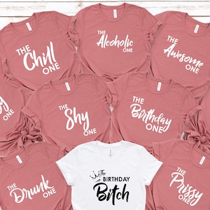 Birthday Group Shirts, Birthday Girl Shirt, BIrthday Party Shirt, The Birthday Bitch Shirt, Funny Birthday Trip Shirts, Birthday Crew Shirt