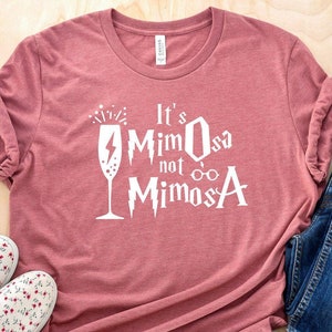 It&#39;s Mimosa Not Mimosa Shirt, Wizard Shirt, Best Friends Shirt, Book Reading Magic Shirts, Bookish Shirt, Reading Magic Shirt, Mimosa Shirts
