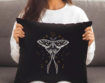 Lunar Moth Machine Embroidery Designs, Mystic Butterfly PES DST Files