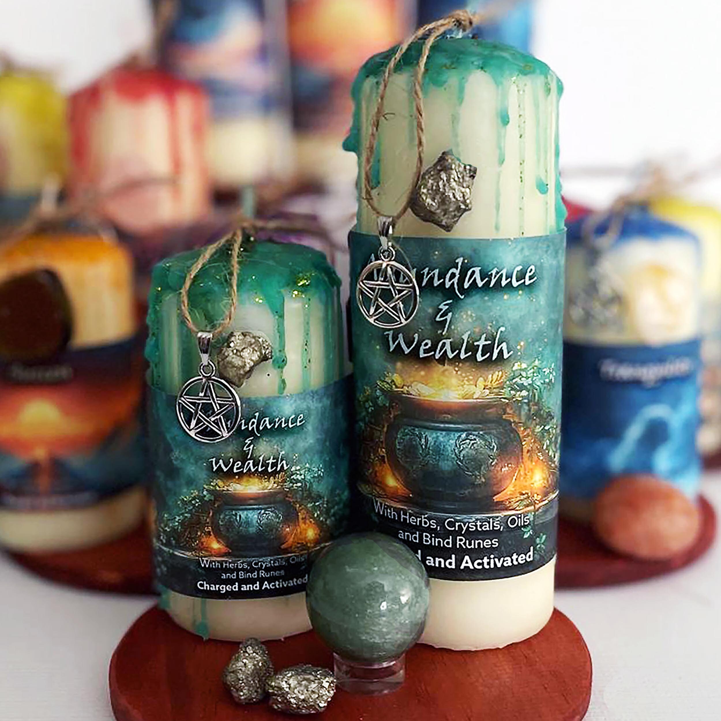 Manifestation Candle and Intention Candle, Spell Candles Ritual Candles ...