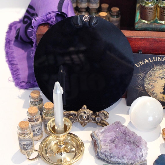 UnaLunaMoona Witchcraft Kit Box Altar Supplies Wiccan Pagan Witch 60 Herbs