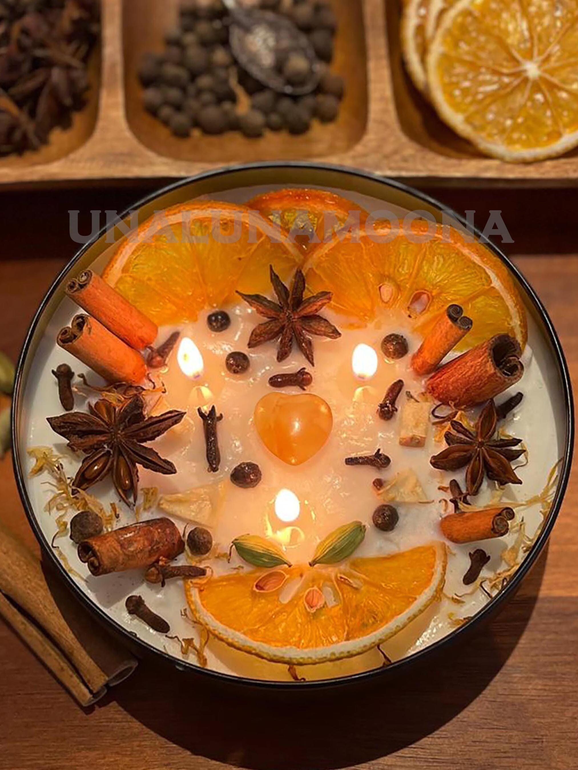 Witch's Brew Candle -Witches Brew Candle -Intention Candle - Halloween Candles-Samhain Candle-Autumn Candle -Fall Candle-Witchcraft Candles