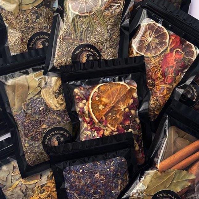 Intention Simmer Pots | Simmer Pot Kit | Simmer Pot Potpourri | Simmering Potpourri | Stovetop Potpourri | Witches Brew, includes Crystal