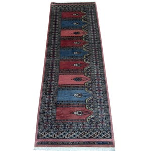 2X6 Multicolor Bokhara Rug - Runner Rug - Hallway Rug - Luxury Rug - Bukhara Rug - Fine Quality Rug - Woolen Rug - Afghan Rug