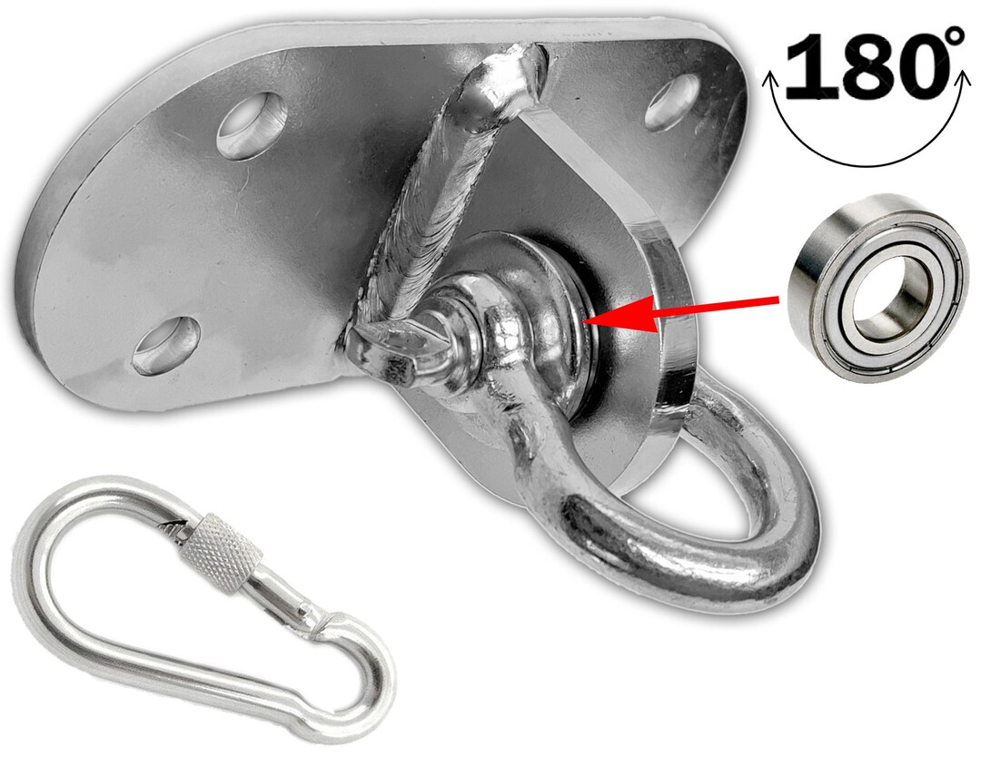 Ceiling Mount With Bearing and Shackle 180 Detal2m – Galvanized Ceiling ...