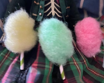 Algodón de azúcar para muñecas americanas de vinilo de 18"