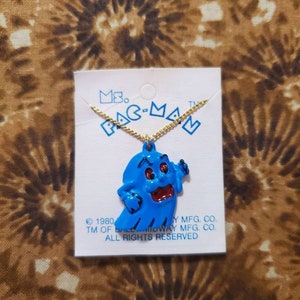 Vintage Pac-man Necklace