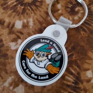 Vintage Woodsy the Owl Keychain