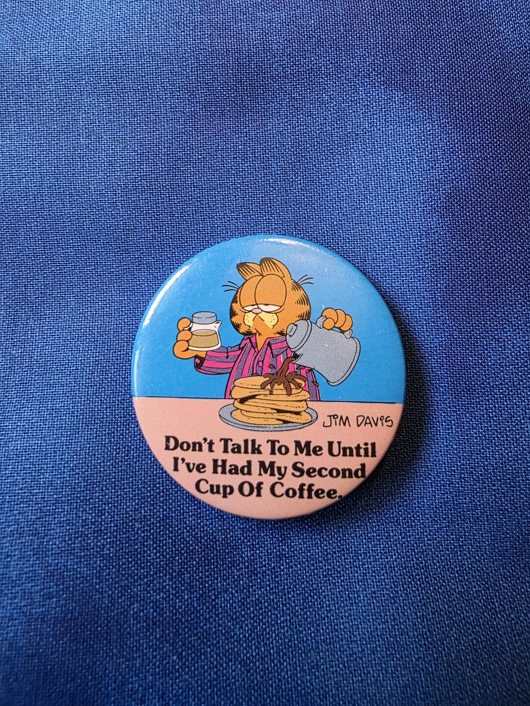 Garfield Button Vintage Garfield Button - Etsy