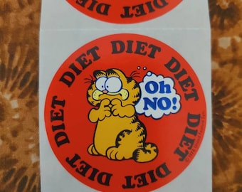 Vintage Garfield Sticker
