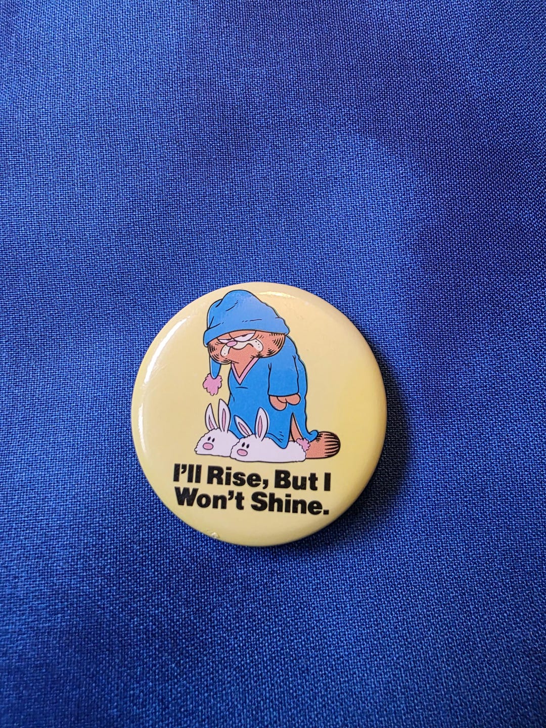Garfield Button Vintage Garfield Button - Etsy