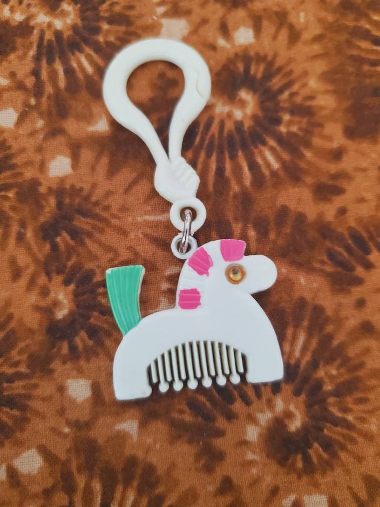 Vintage 80's Zebra Bell Charm - Etsy