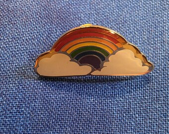 Vintage Rainbow Button