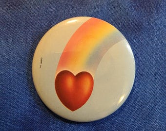 Vintage Rainbow Button