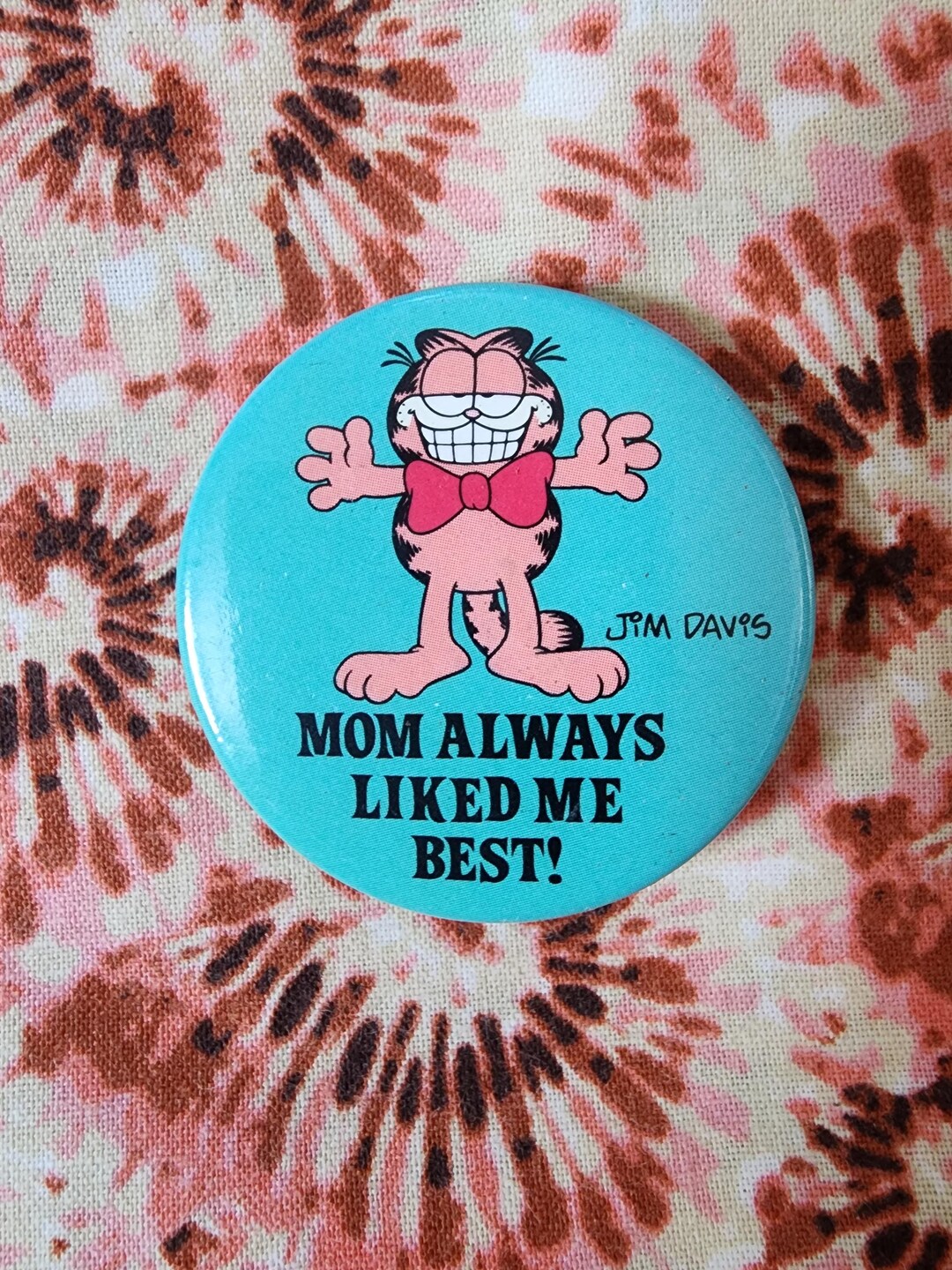 Garfield Button Vintage Garfield Button - Etsy