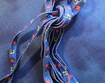 Vintage Heart Shoelaces