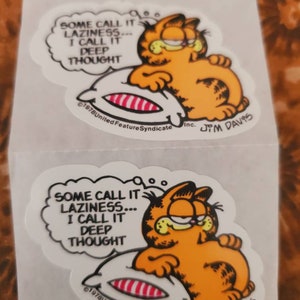 Vintage Garfield Sticker