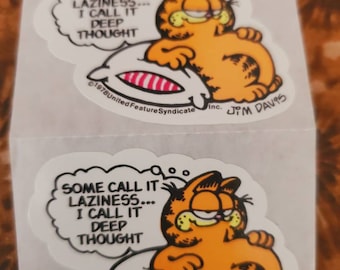 Vintage Garfield Sticker