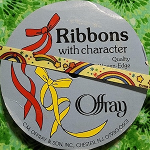 Vintage Rainbow Brite Ribbon