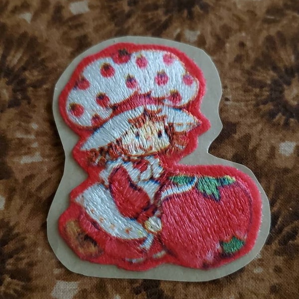 Vintage Strawberry Shortcake Sticker Patch