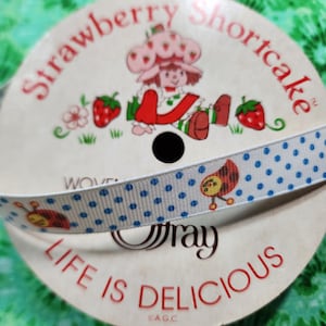 Vintage Strawberry Shortcake Ribbon