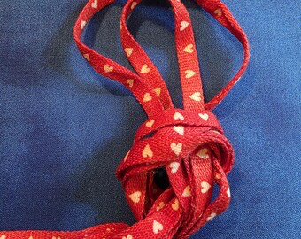 Vintage Heart Shoelaces