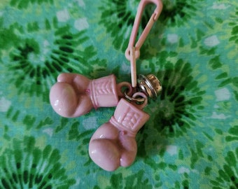 Vintage 80's Bell Charm Boxing Gloves