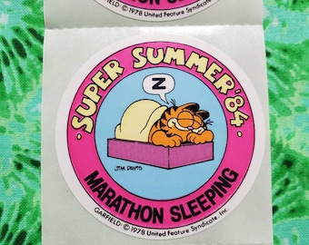 Vintage Garfield Sticker