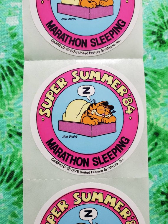 Vintage Garfield Sticker