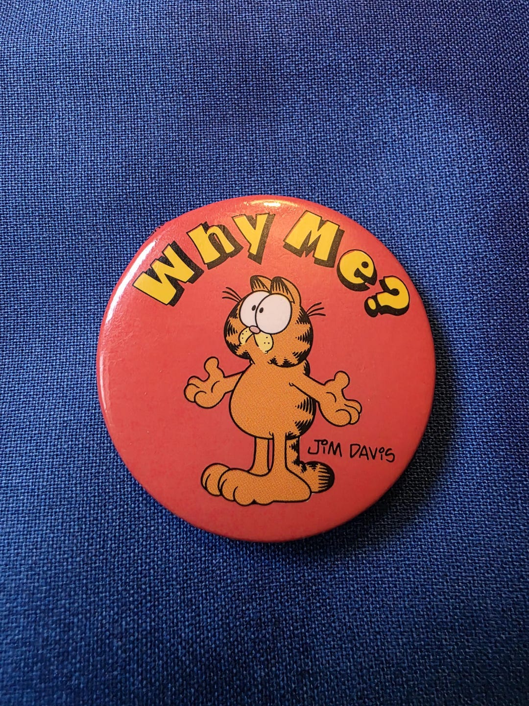 Garfield Button Vintage Garfield Button - Etsy