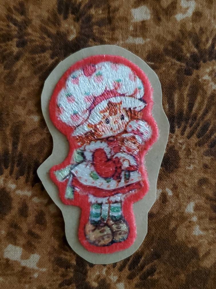 Vintage Strawberry Shortcake Sticker Patch