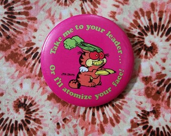 Vintage Garfield Button