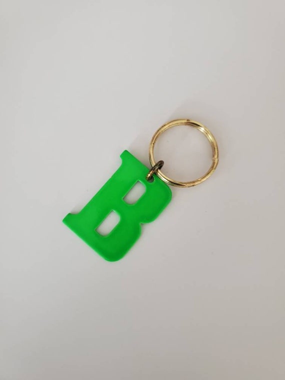 custom letter keychains available Shop in B!0 #keychain #carkeys #cust