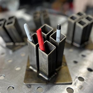 Steel Pen Holder