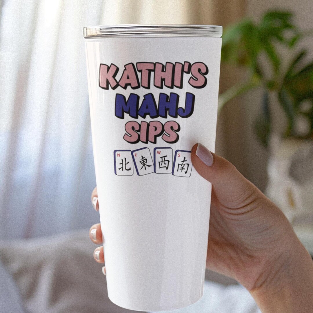 Insulated Water Tumbler- Mahjong main image 0