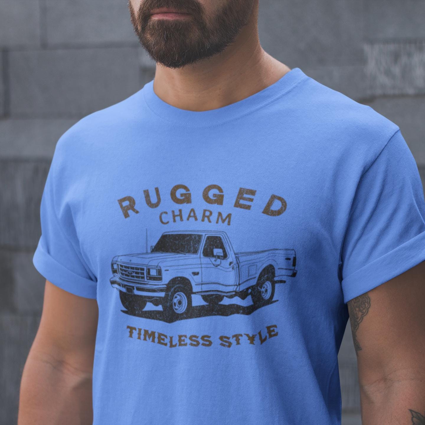 T-SHIRT UNISEX BLACK FORD F-MAX - Foto 3