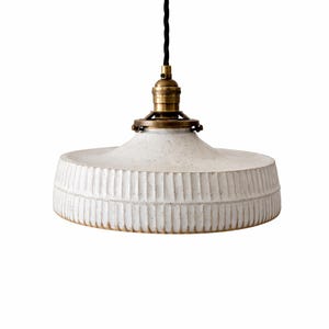 Style#001 Handmade carved pendant light, kitchen lighting, ceramic lamp, pottery lamp, home lighting, lighting, pendant lamp