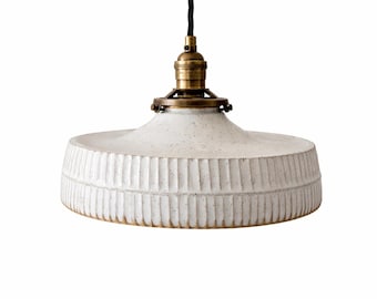 Style#001 Handmade carved pendant light, kitchen lighting, ceramic lamp, pottery lamp, home lighting, lighting, pendant lamp