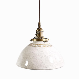 Style#045P Beautiful Hand Textured Ceramic Pendant Light: Kitchen Island Lighting, farm house, pottery lamp, ceramic lamp, light, lamp, home