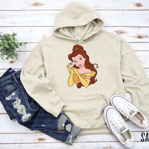 Belle of the Ball Portrait Unisex Hoodie Sweatshirt | Disney Squad goals Vacation | Beauty and the Beast Matching Group
